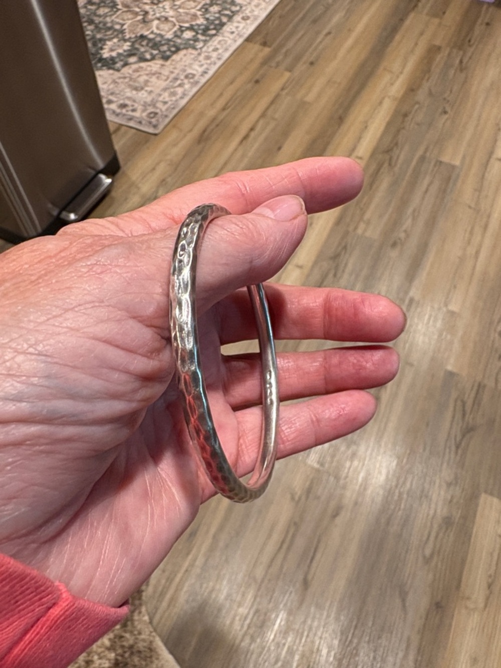 Silpada hammered bangle